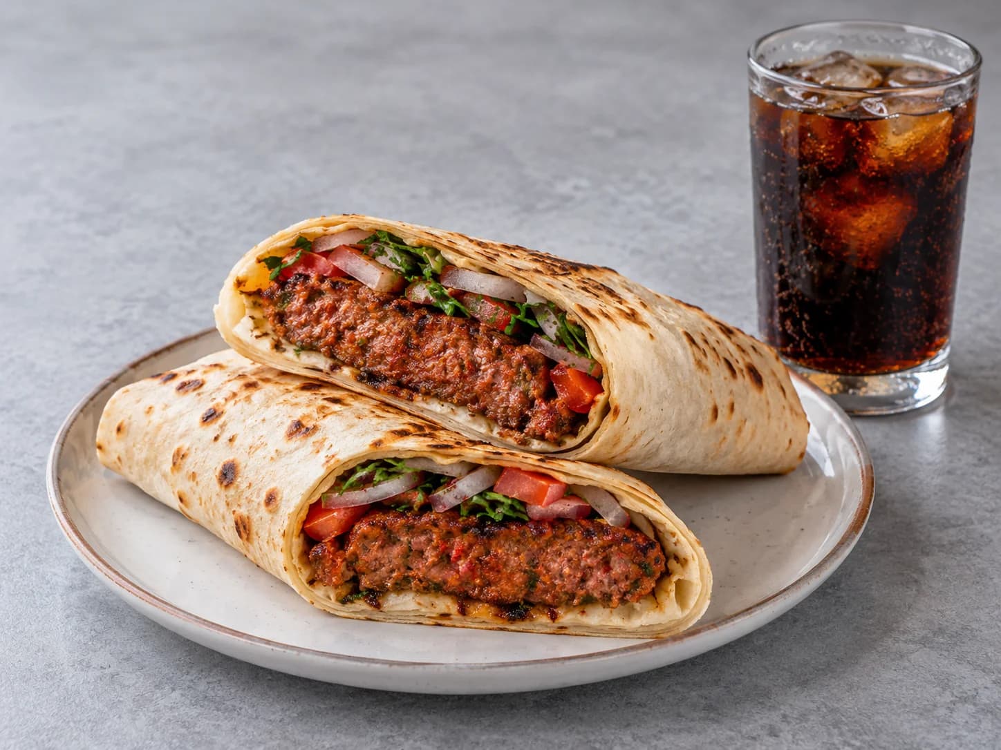 Adana Kebap Dürüm için temsili sunum